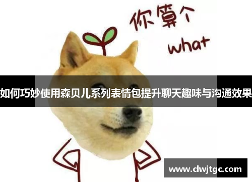 如何巧妙使用森贝儿系列表情包提升聊天趣味与沟通效果